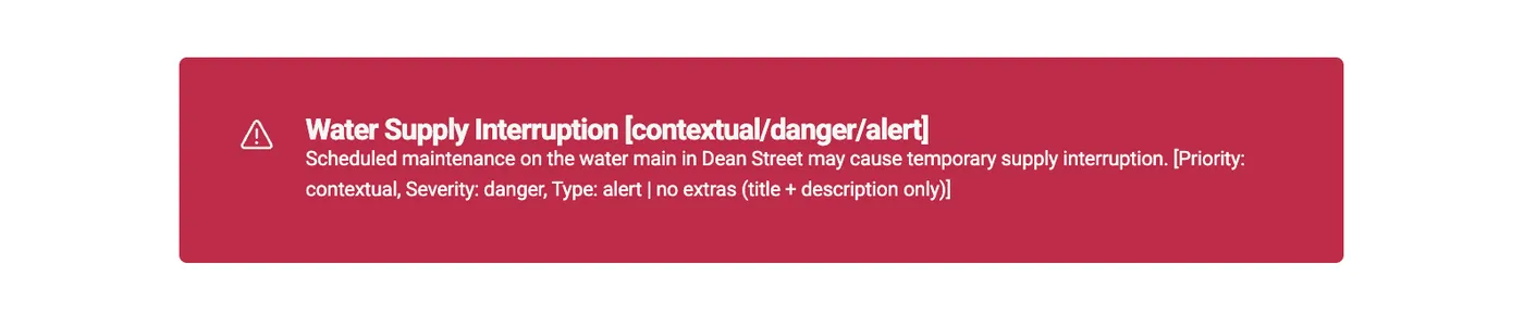 Alert - Alert