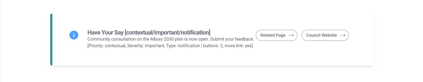 Alert - Notification