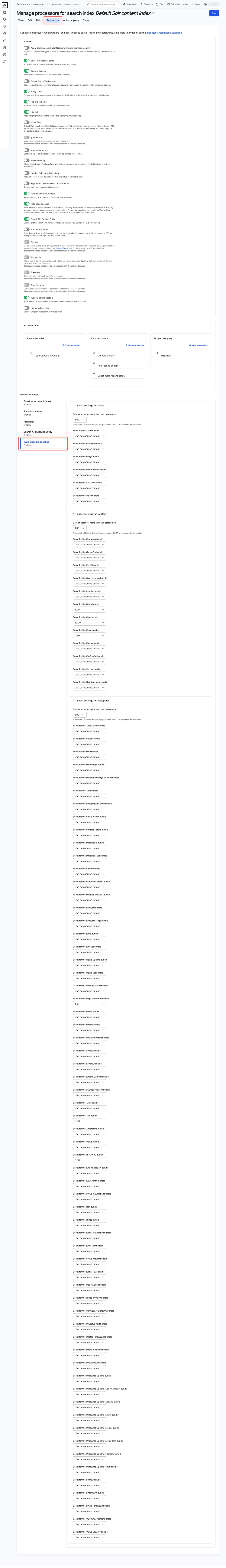 Search API Processor