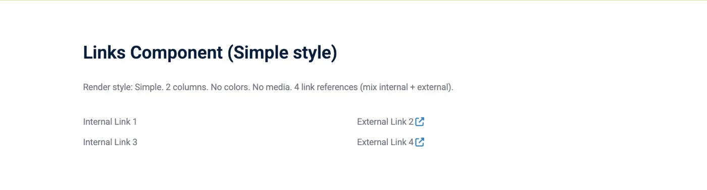 Links — Render (Simple)